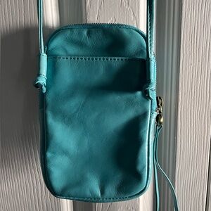 Aqua Hobo Brand Crossbody mini bag- Never used